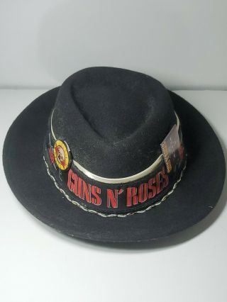 Guns N Roses 1988 Tour Appetite For Destruction Gnr Vintage Souvenir Hat Rare
