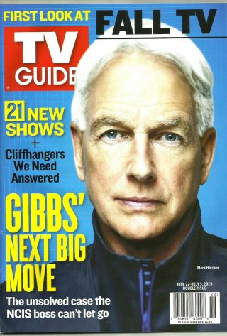 Tv Guide - 6/2020 - Mark Harmon - Ncis - First Look At Fall Tv - No Mailing Label