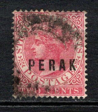 Perak Qv 1882 - 83 2c Pale Rose Sg11