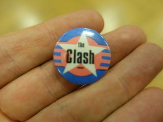 100 Vintage 1981 Clash Punk Pin Badge Joe Strummer 101ers London Calling