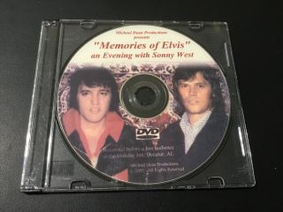 An Evening With Sonny West Dvd / Elvis / Graceland / Daly Deals / Memphis