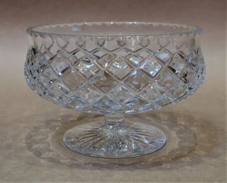 Vintage Inwald Footed Crystal Bowl