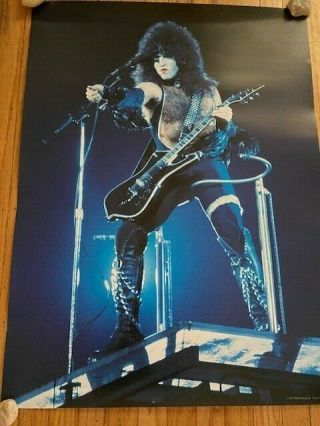 Kiss Paul Stanley Love Gun Live Concert Poster Kiss