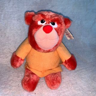 Walt Disney Gummi Bears Gruffi Fisher Price Plush 1985 Vintage Stuffed Animal