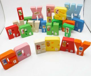 Sesame Street Jumbo Alphabet Plastic Letters Learning Toy A - Z Complete Vintage