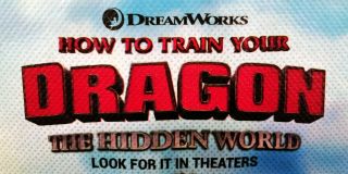 How to Train Your Dragon Tote Bag,  DVD Tote Bag,  Promo Movie Tote Bag 3