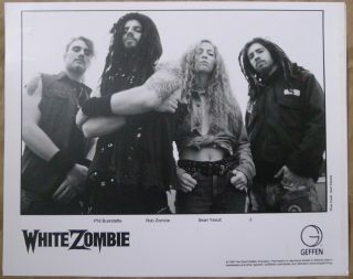 White Zombie Caroline Records Press Promo Photo 8x10 Punk [nude] Rare Vintage