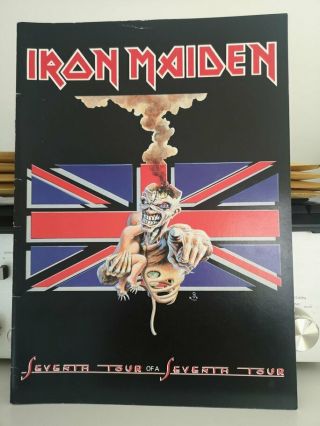 Iron Maiden Seventh Tour Of A Seventh Tour - Uk - 1988