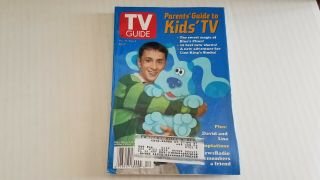 Tv Guide October 31 November 6 1998 Blues Clues David And Lisa