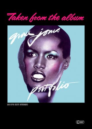 Grace Jones - Portfolio Poster