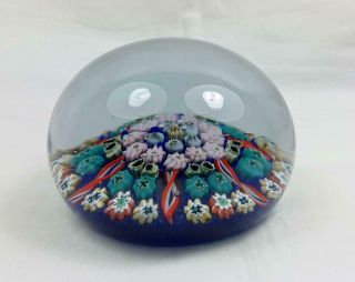 Rare Early Scottish Millefiori 3 Inch Paperweight Possibly Ysart