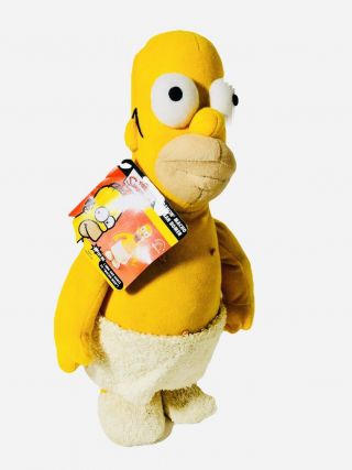 The Simpsons Homer Battery Operated Dancing Singing Plush Macho Man By Applause