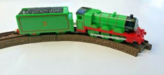 Thomas & Friends Trackmaster Henry Motorized Train Green And.