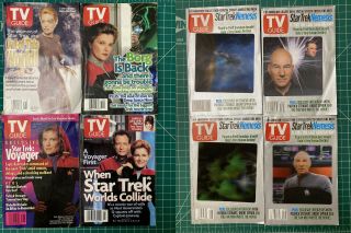 Tv Guide Issues - Star Trek Voyager Nemesis 1994 1996 1997 2002