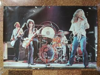 Led Zeppelin - Vintage 1976 Poster - Group Photo 23x 35