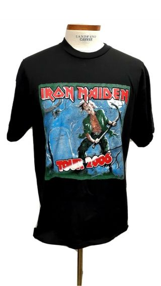 Iron Maiden T - Shirt Reincarnation Of Benjamin Breeg Concert Tour 2006 Size Xl L