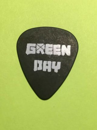 Green Day Guitar Pick From Billie Joe Armstrong Your 21st Century Breakdown 2009