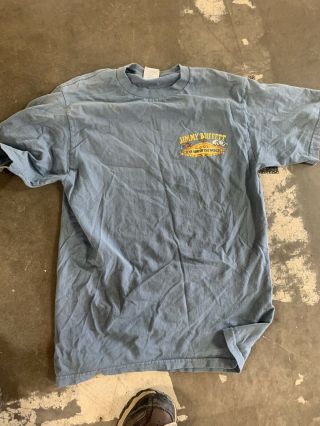 Jimmy Buffett 2002 Far Side Of The World Tour Concert T - Shirt Size Medium