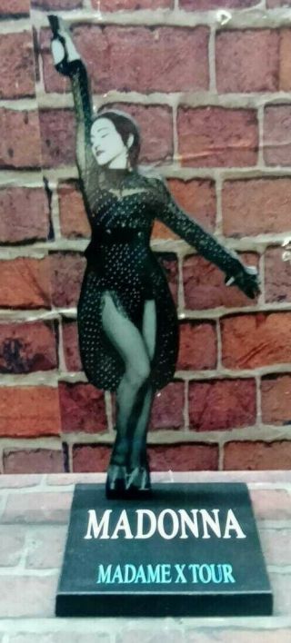 Madonna Display 8 " Standee Figure Statue Cutout Toy Standup Doll Madame Tour Cd