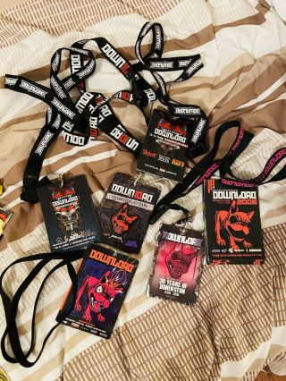Download Festival Lanyards And Schedules