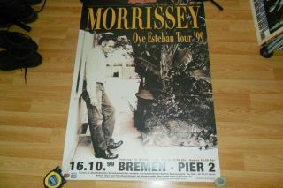 Morrissey Oye Estaban Tour 99 Germany Poster 63 X 90 Cm The Smiths Ex