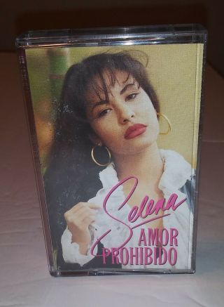 Vintage Selena Quintanilla Cassette: Amor Prohibido.  1994.