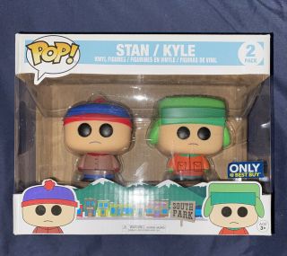 South Park Stan & Kyle Pop Vinyl 2 - Pack Funko Pop Best Buy Exclusive -