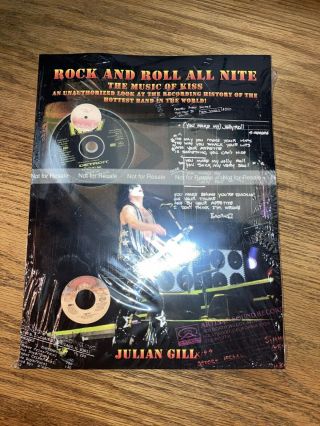 Kiss Rock And Roll All Nite: The Music Of Kiss Paperback Book Proof (out Of Print