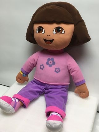 DORA THE EXPLORER Kids Soft Cuddly Plush BIG Toy Doll 24” 2