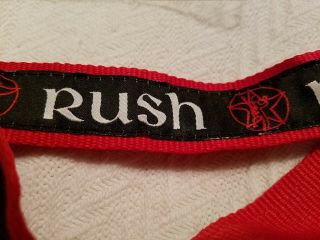 Rush Time Machine Tour (2010) Lanyard And Ticket/vip Pass Holder Hard To Find