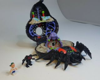 Mighty Max Doom Zones Arachnoid 100 Complete Set Bluebird Toys Red Eyes