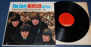 The Beatles Early Beatles Vinyl Lp Record Album Capitol Stereo St 2309 Orange