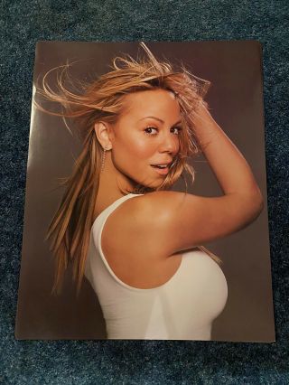 Mariah Carey Promo Poster Very Rare 22 X 26 Heavy Cardboard Stock Near