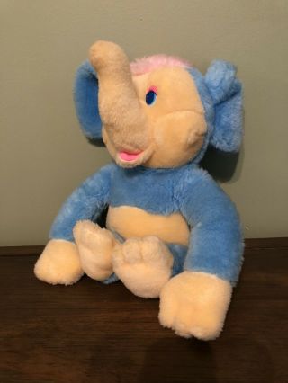 Vintage Firffels Elephonkey Stuffed Animal Plush 1985 Remco Toys Rare