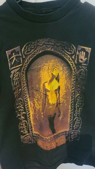 Vintage 1993 Steve Vai Sex And Religion Tour Tshirt Large