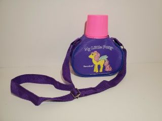 Rare Vintage 1985 My Little Pony G1 Flutter Rosedust Purple Pink Thermos Canteen