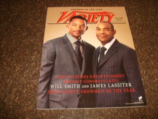 Will Smith And James Lassiter Daily Variety Mag Independence Day,  Fresh Prince