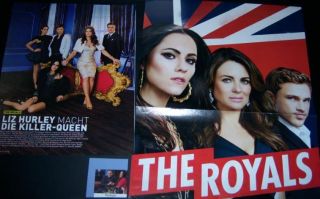 William Moseley The Royals Cast 19 pc German Clippings Ben Barnes Poster 2