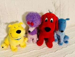 Kohls Cares Clifford The Big Red Dog T Bone Cleo Mac Plush Stuffed Toys