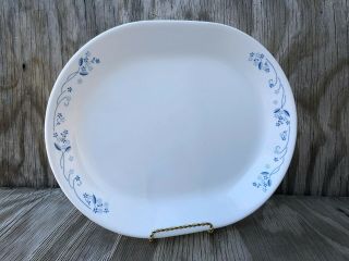 Corelle Dishes Provincial Blue Large Serving Platter 12 Inch
