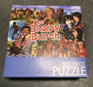 The Brady Bunch 500 Piece Jigsaw Puzzle Classic Tv Show “hawaii Bound” 18x24