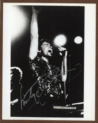 Marty Balin Jefferson Airplane Signed Rock Star Photo
