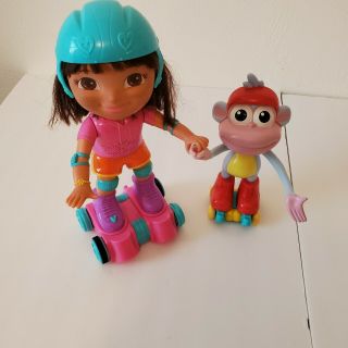 Fisher Price Nickelodeon Dora the Explorer - Skate and Spin Dora and Boots 2