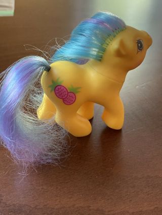 My Little Pony G1 Baby Pineapple Mlp Vintage Hasbro Tropical Htf
