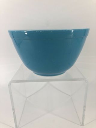 Vintage Pyrex Blue Primary Mixing Bowl 1 1/2 Pint 401