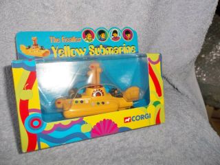 The Beatles Corgi Yellow Submarine Diecast Model No.  05404 Awesome