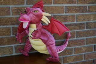 Plush Universal Studios Shrek Movie Pink Dragon Girl Lady Stuffed Animal 16 " Toy