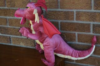 PLUSH Universal Studios SHREK Movie Pink Dragon Girl Lady Stuffed Animal 16 