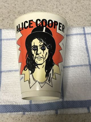 Alice Cooper - 7 Eleven Cup - Rare - 1976 Hard Rock - Sabbath - Kiss - Dio