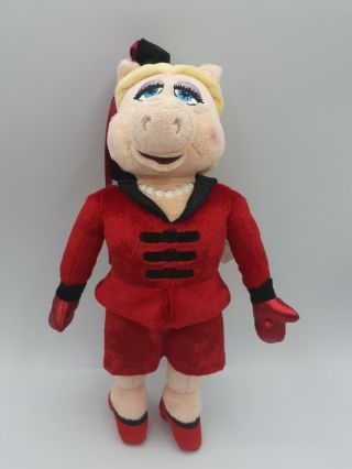 Disney Miss Piggy Plush Doll By Madame Alexander 10 " Inch Red Dress Muppets